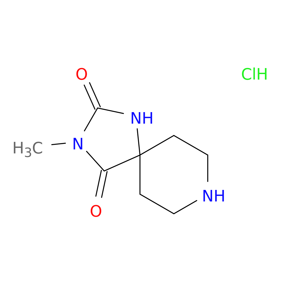 3-Methyl-1,3,8-Triazaspiro[4.5]Decane-2,4-Dione Hydrochloride