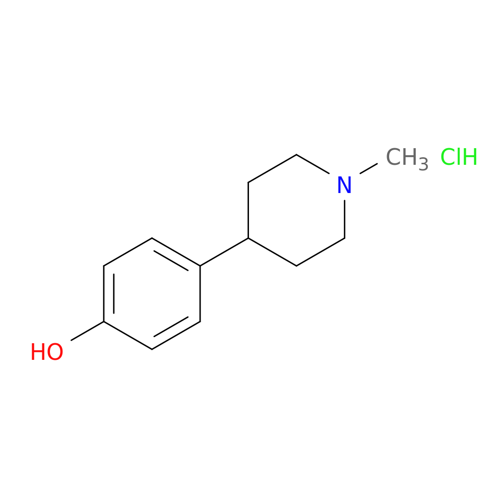 4-(1-Methylpiperidin-4-yl)phenol hydrochloride