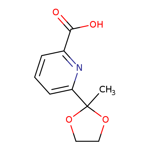 6-(2-Methyl-1,3-dioxolan-2-yl)-2-pyridinecarboxylic acid