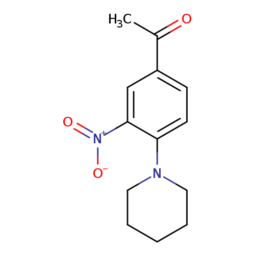1-(3-Nitro-4-piperidinophenyl)-1-ethanone