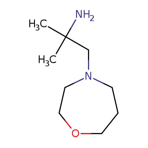 2-methyl-1-(1,4-oxazepan-4-yl)propan-2-amine