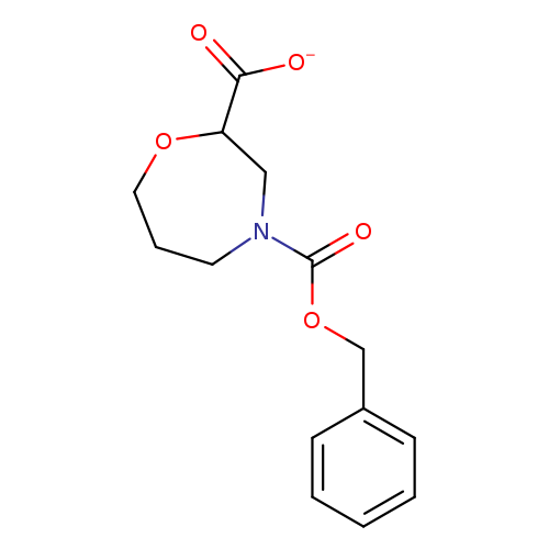 1,4-Oxazepine-2,4(5H)-dicarboxylic acid, tetrahydro-, 4-(phenylmethyl) ester