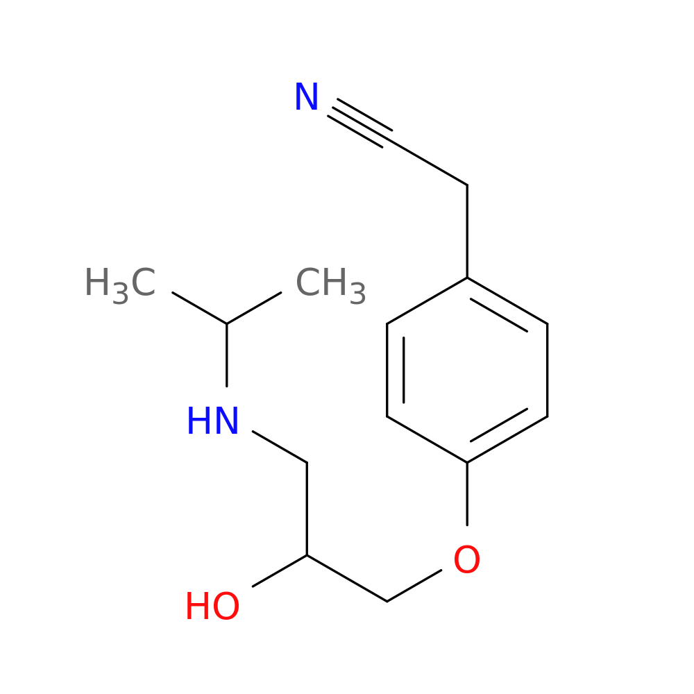 2-(4-(2-Hydroxy-3-(isopropylamino)propoxy)phenyl)acetonitrile