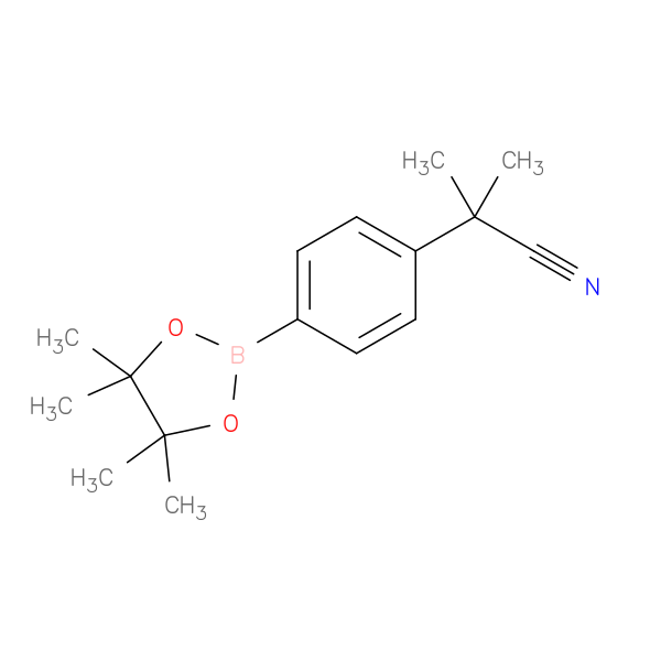 2-Methyl-2-(4-(4,4,5,5-tetramethyl-1,3,2-dioxaborolan-2-yl)phenyl)propanenitrile