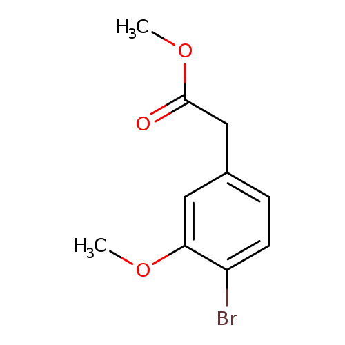 Benzeneacetic acid, 4-bromo-3-methoxy-, methyl ester