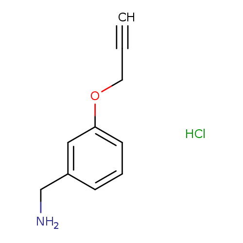 [3-(prop-2-yn-1-yloxy)phenyl]methanamine hydrochloride