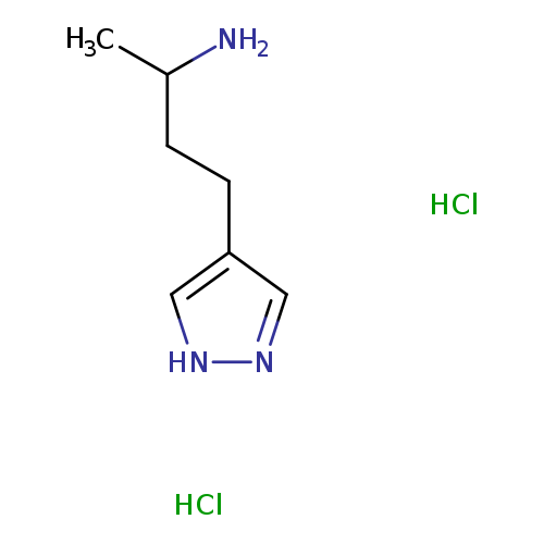 4-(1H-pyrazol-4-yl)butan-2-aminedihydrochloride