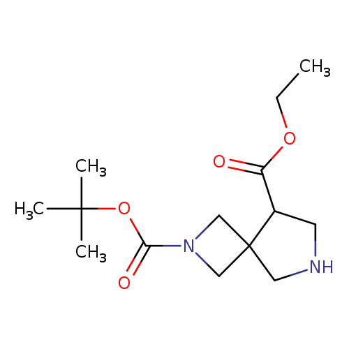 O2-tert-butyl O5-ethyl 2,7-diazaspiro[3.4]octane-2,5-dicarboxylate