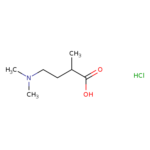 4-(dimethylamino)-2-methylbutanoic acid hydrochloride