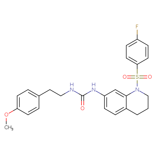 3-[1-(4-fluorobenzenesulfonyl)-1,2,3,4-tetrahydroquinolin-7-yl]-1-[2-(4-methoxyphenyl)ethyl]urea