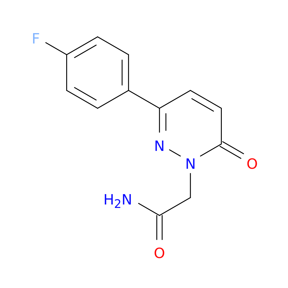 2-[3-(4-Fluoro-phenyl)-6-oxo-6H-pyridazin-1-yl]-acetamide