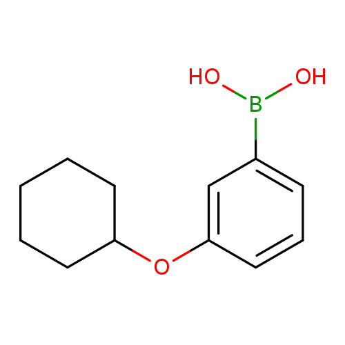 [3-(cyclohexyloxy)phenyl]boronic acid