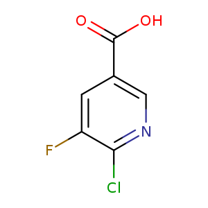 6-Chloro-5-fluoro-nicotinic  acid