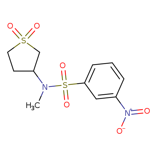 N-(1,1-dioxo-1lambda6-thiolan-3-yl)-N-methyl-3-nitrobenzene-1-sulfonamide