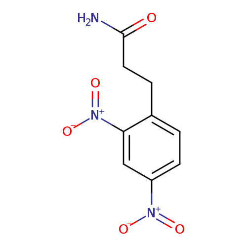 3-(2,4-dinitrophenyl)propanamide
