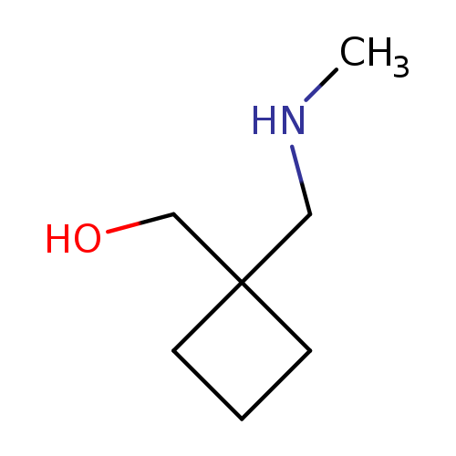 Cyclobutanemethanol, 1-[(methylamino)methyl]-