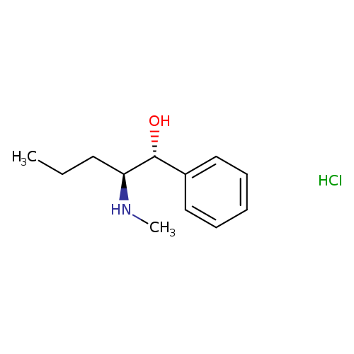 α-[(1R)-1-(methylamino)butyl]-benzenemethanol,monohydrochloride