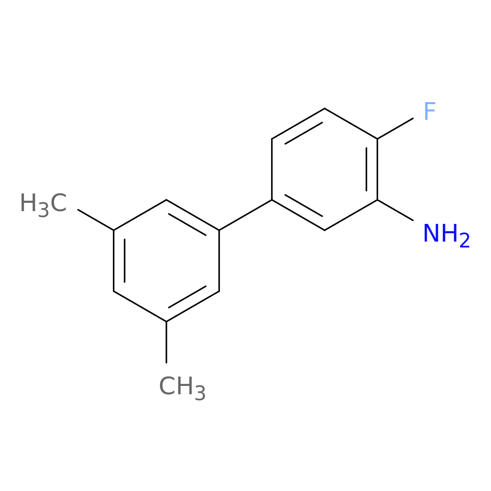 [1,1'-Biphenyl]-3-aMine, 4-fluoro-3',5'-diMethyl-