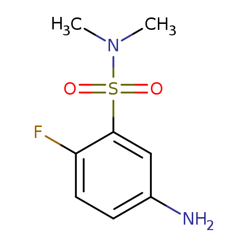 5-amino-2-fluoro-N,N-dimethylbenzene-1-sulfonamide