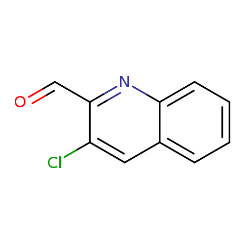 2-Quinolinecarboxaldehyde, 3-chloro-