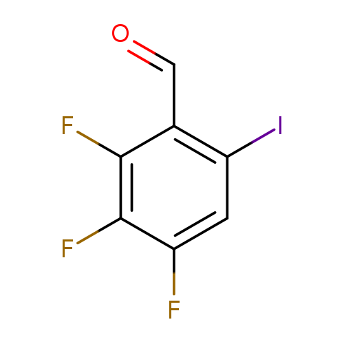2,3,4-trifluoro-6-iodobenzaldehyde
