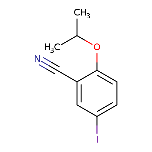 Benzonitrile, 5-iodo-2-(1-methylethoxy)-