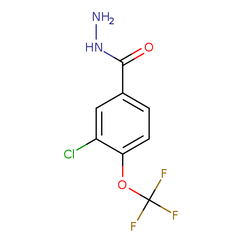 3-chloro-4-(trifluoromethoxy)benzohydrazide