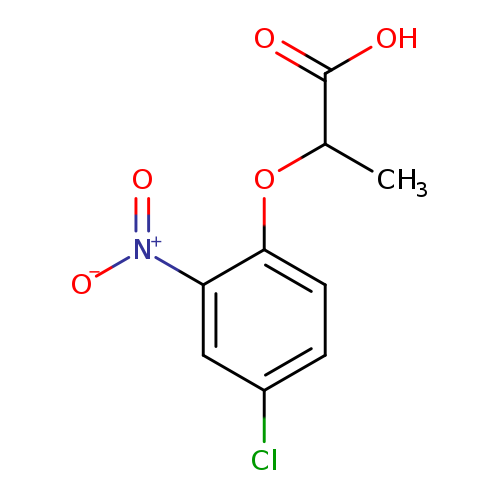 2-(4-Chloro-2-nitrophenoxy)propanoic acid