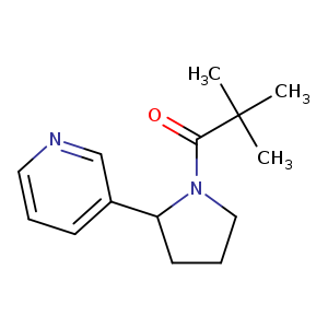 2,2-dimethyl-1-[2-(pyridin-3-yl)pyrrolidin-1-yl]propan-1-one