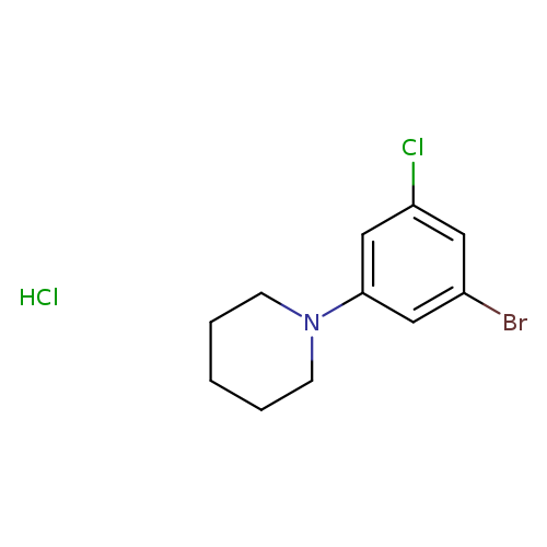 1-Bromo-3-chloro-5-piperidinobenzene HCl