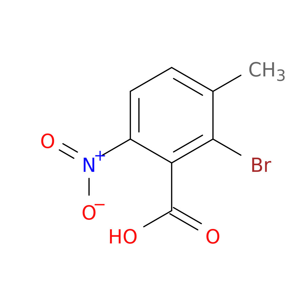 2-Bromo-3-methyl-6-nitrobenzoic acid