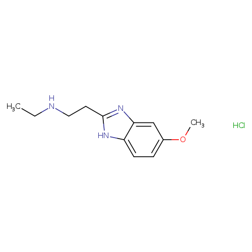 N-Ethyl-2-(5-methoxy-1H-benzo[d]imidazol-2-yl)ethanamine hydrochloride