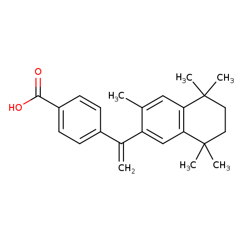 4-[1-(5,6,7,8-Tetrahydro-3,5,5,8,8-pentamethyl-2-naphthalenyl)ethenyl]benzoic acid
