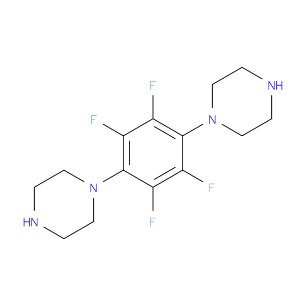 1,4-Dipierazino-2,3,5,6-tetrafluorobenzene