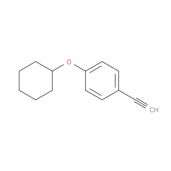Benzene, 1-(cyclohexyloxy)-4-ethynyl- (9CI)