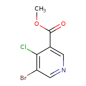 3-Pyridinecarboxylic acid, 5-bromo-4-chloro-, methyl ester