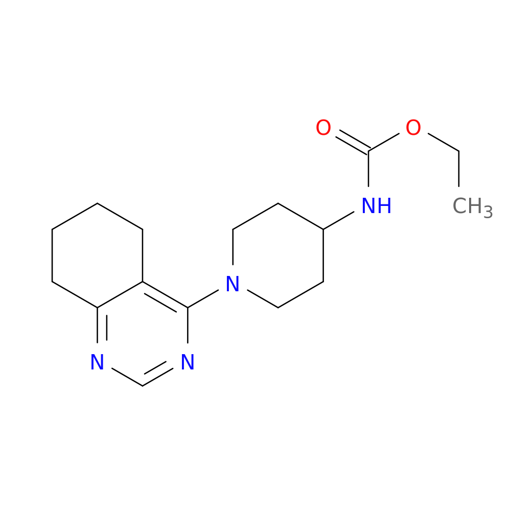 ethyl N-[1-(5,6,7,8-tetrahydroquinazolin-4-yl)piperidin-4-yl]carbamate