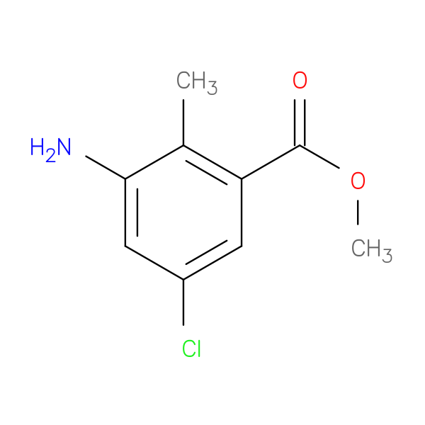 Methyl 3-amino-5-chloro-2-methylbenzoate