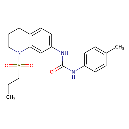 1-(4-methylphenyl)-3-[1-(propane-1-sulfonyl)-1,2,3,4-tetrahydroquinolin-7-yl]urea