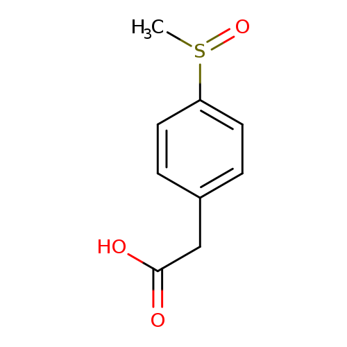 2-(4-Methanesulfinylphenyl)acetic acid