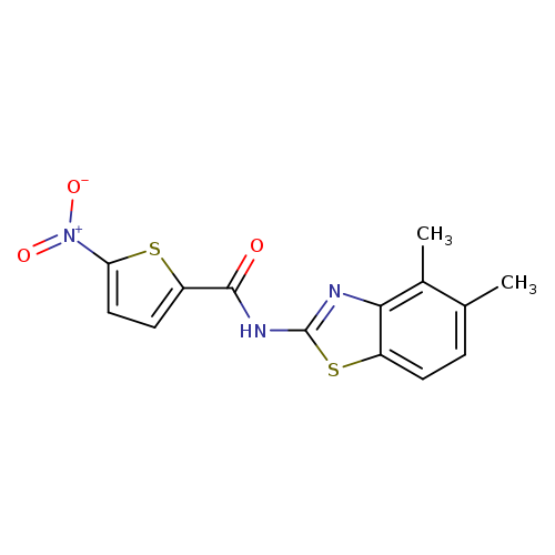 N-(4,5-dimethyl-1,3-benzothiazol-2-yl)-5-nitrothiophene-2-carboxamide