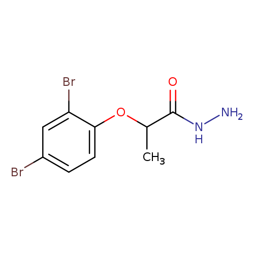2-(2,4-Dibromophenoxy)propanohydrazide