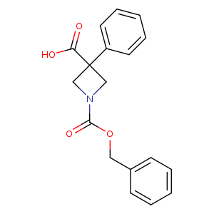 1-[(benzyloxy)carbonyl]-3-phenylazetidine-3-carboxylicacid