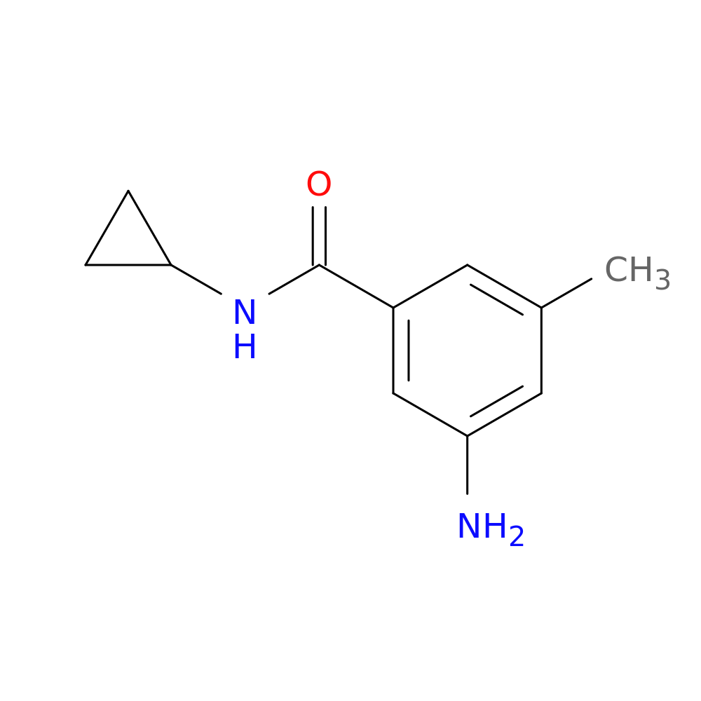 3-Amino-N-cyclopropyl-5-methylbenzamide