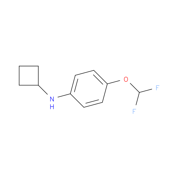 N-Cyclobutyl-4-(difluoromethoxy)aniline