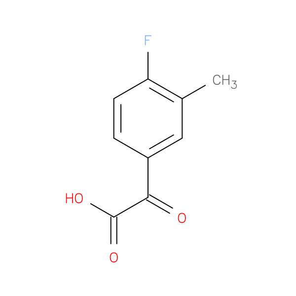 2-(4-fluoro-3-methylphenyl)-2-oxoacetic acid