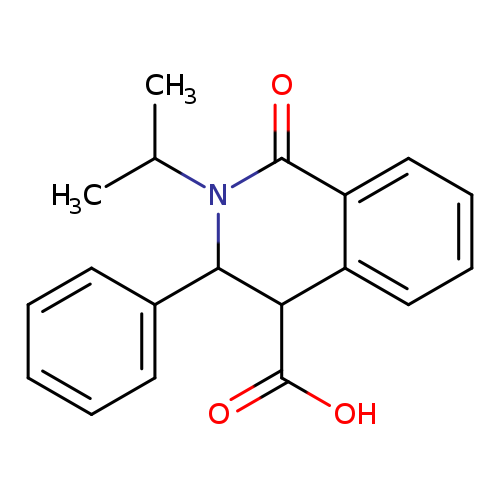 2-Isopropyl-1-oxo-3-phenyl-1,2,3,4-tetrahydroisoquinoline-4-carboxylic acid