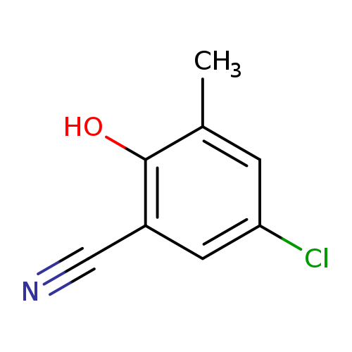 5-chloro-2-hydroxy-3-methylbenzonitrile