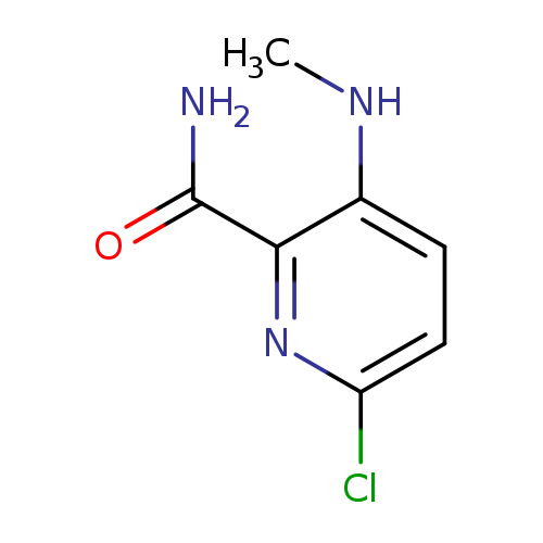 6-chloro-3-(methylamino)pyridine-2-carboxamide