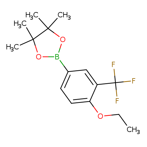 2-(4-ethoxy-3-(trifluoromethyl)phenyl)-4,4,5,5-tetramethyl-1,3,2-dioxaborolane